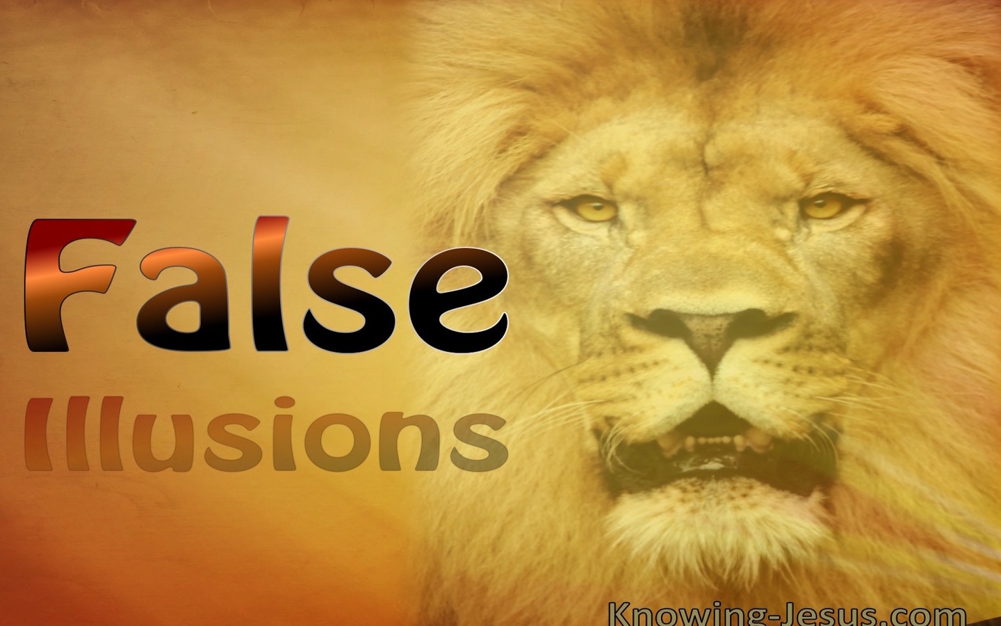 False Illusions (devotional)08-24 (beige)